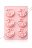 Flower Silicon Mould Dessert Mould - 6 Cavity