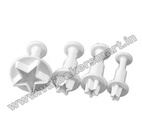 Star Shape Plunger Cutter (Pack of 4)