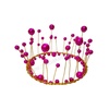 Princess Crown Topper Pink