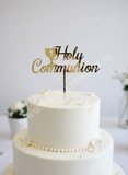 DT10 Acrylic Holy Communion Cake Topper