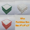 9Pc Partition Box - Random Colour