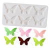 GS6 Butterfly 6 Cavity Chocolate Garnishing Sheet