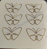 Acrylic Butterfly Cutout (Pack of 6) D01
