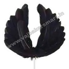 Angel Feather Black Topper 1Pc