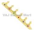 King Crown / Roman Crown Topper Gold 4"