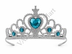 Crown Tiara Cake Topper Blue