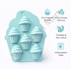 Cup Cake Shape Silicon Mould 6 Cavity