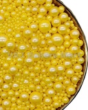 Yellow Sugar Balls (Mixed Size)