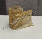 Diamond Gold Lace 32Lines 10cm Height 1Meter Roll
