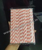 Paper Straw - Red & White