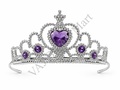 Crown Tiara Cake Topper Purple