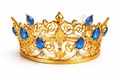 Big Crown with Colourful Gem Stone (Random Colour)