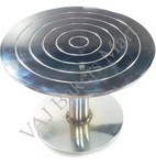 Heavy Duty Professional 360-Degree 12" Stainless Steel Chrome Cake Decorating Turntable