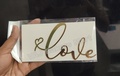 Acrylic Love Cutout 5"