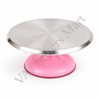 360 Rotating Stainless Steel Turntable New for Professional Cake Decoration
