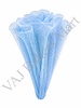 Noor Net 3-4M (Wrinkled Wave Mesh) - Sky Blue