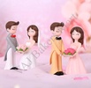 Miniature Wedding Couple Set (Random Colours)