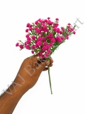 GF6 Dark Pink Artificial Gypsum Flowers
