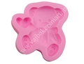 Teddy Bear Shape Fondant Mould