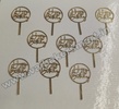 HB1 Acrylic 2" Mini Topper (Pack of 10)