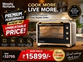 Morphy Richards 60RCSS Luxe Chef OTG | Convection and Rotisserie Function | Large Capacity 60L | Gold | 2 Year Product Warranty