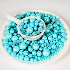 Blue Sugar Balls (Mixed Size)