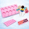 12 Cavity Silicone Lollipop Chocolate Mould