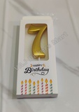 Imported Numerical Candle No.7