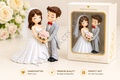 Miniature Wedding Couple Set (Random Colours)
