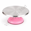 360 Rotating Stainless Steel Turntable New for Professional Cake Decoration