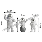 Astronauts Toys Set - Silver