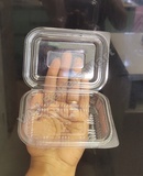 150ml Brownie PVC Hinge Box (Pack of 10)
