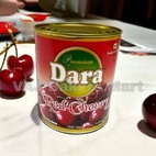 Canned Red Cherry with Stem