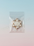 Mini Xmas Special Cookie Pouch (Pack of 100) 2.75" x 2.75"