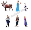 Frozen Characters Toys Set