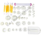 46Pcs Fondant Tools & Cutter Set