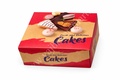 12" x 12" x 5" Multi-Coloured Cake Box (Pack of 2)