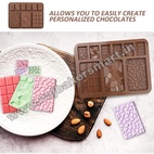 9 cavity chocolate mould