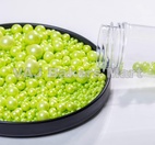 Lite Green Sugar Balls (Mixed Size)