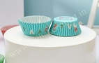 Xmas Special Cup Cake Liner Blue (Set of 2)