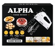 Alpha Hand Mixer Beater 180W 7 Speed