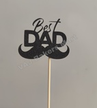 Best Dad Cake Topper Pack of 1