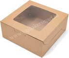 4Pc Brownie Kraft Box (Pack of 5)