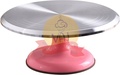 360 Rotating Stainless Steel Turntable for Professional Cake Decoration