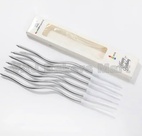 Silver Zigzag Candles