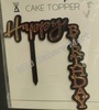HB29 Acrylic Happy Birthday Topper