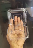 100ml Brownie PVC Hinge Box (Pack of 10)