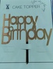 HB7 Acrylic Happy Birthday Topper
