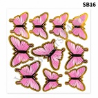SB16 Butterfly Cake Topper with Strings