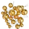 Gold Metallic Faux Balls